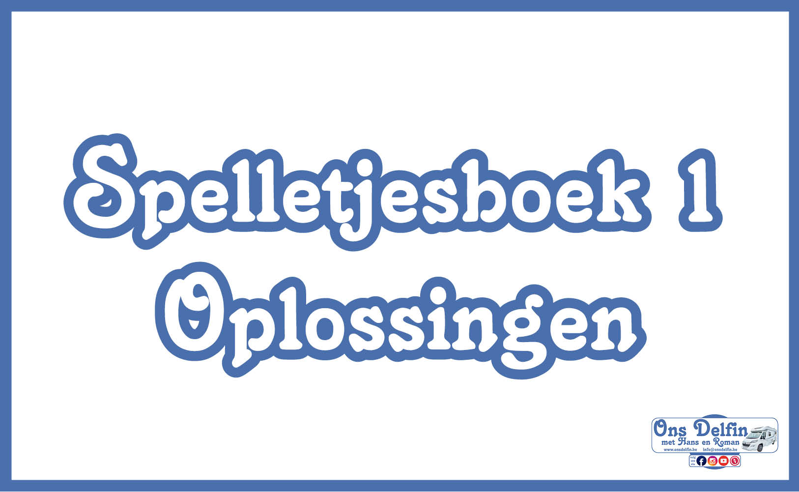 Spelletjesboek 1 Oplossingen