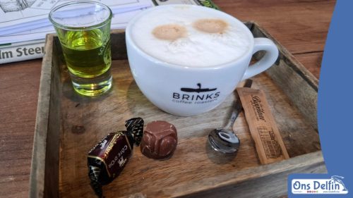 Latte Machiatto bij Cafe Partycentrum Koch (Kruisland, Nederland)