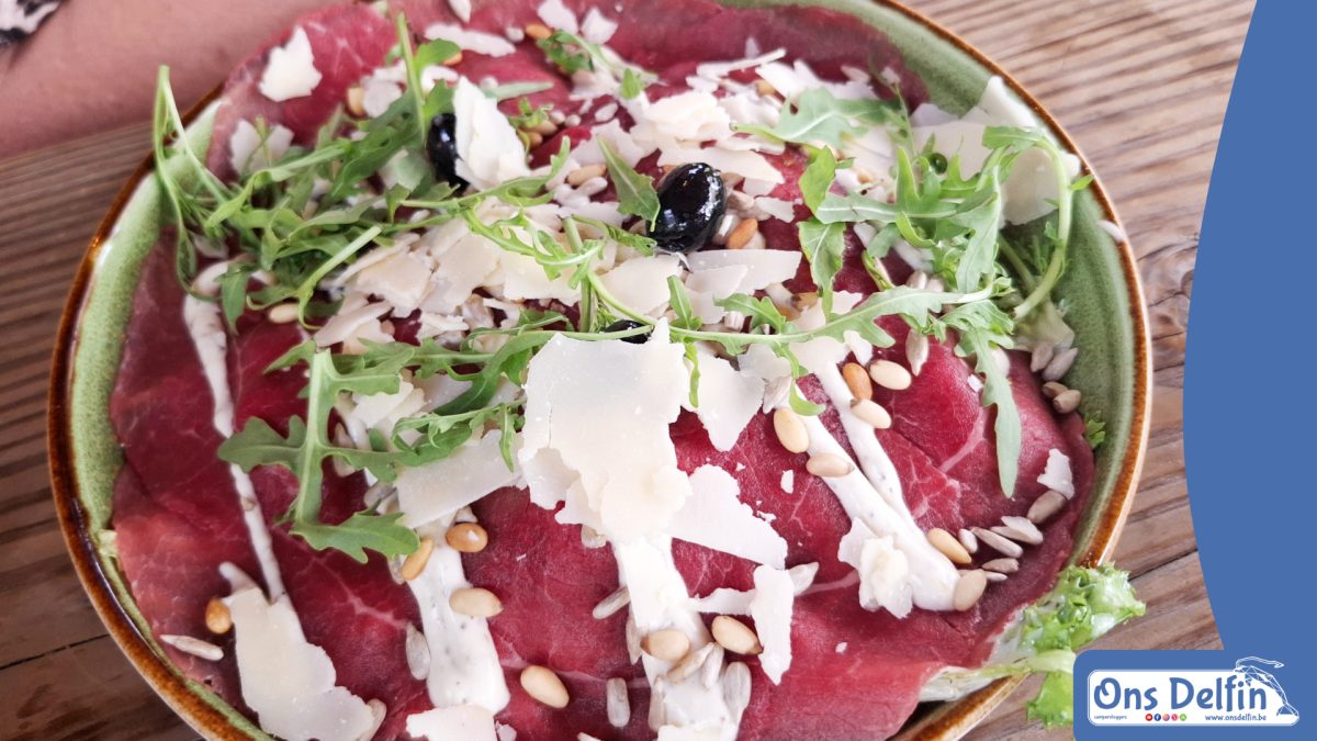 Salade Carpaccio te Eetcafe & Herberg Den Hemel (Hilvarenbeek, Nederland)